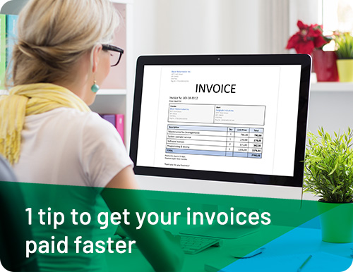 tip to get your invoices paid faster